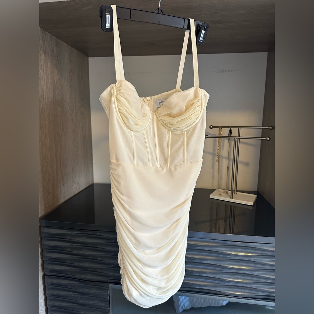 Elegant Cream Dress